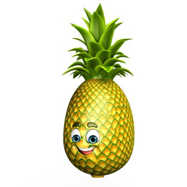 Çizgi film karakteri ananas