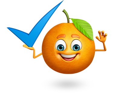 Çizgi film karakteri Orange