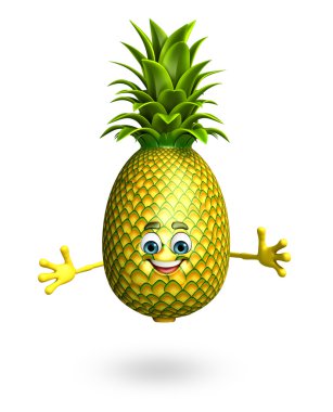 Çizgi film karakteri ananas