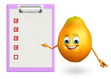 Çizgi film karakteri papaya