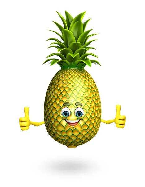 Çizgi film karakteri ananas