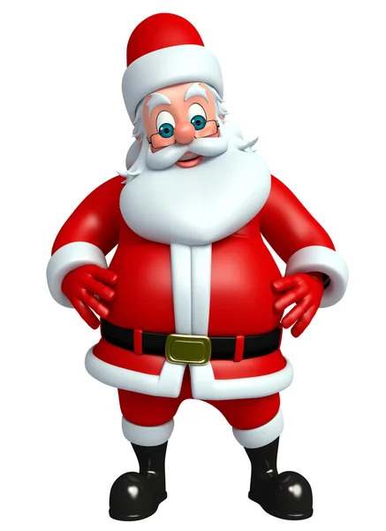 Мультфильм Санта-Клаус — стоковое фото