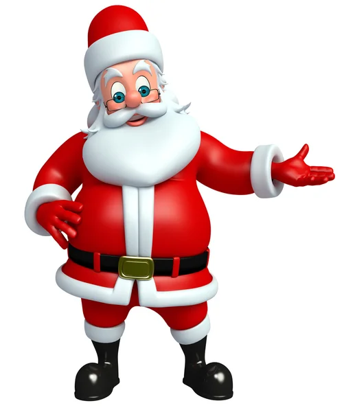 Cartone animato Babbo Natale — Foto Stock