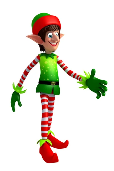 Cartoon Elves — Stock Photo, Image