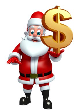 Çizgi film Noel Baba Doları ile