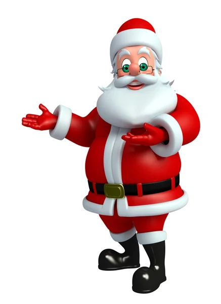 Мультфильм Санта-Клаус — стоковое фото