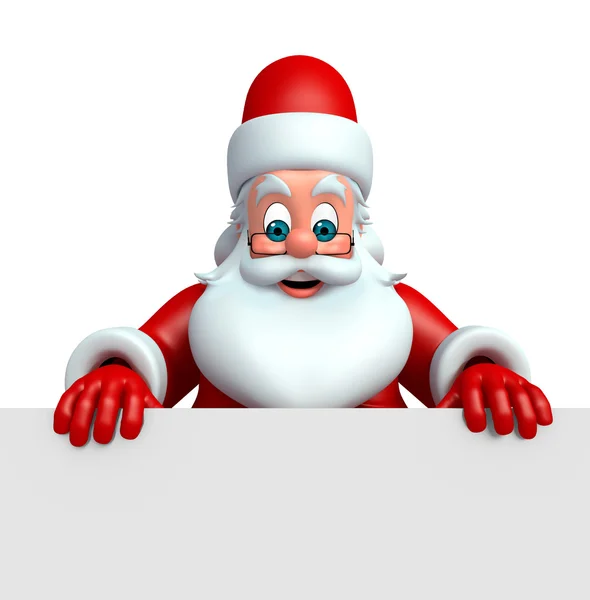 Cartone animato Babbo Natale — Foto Stock