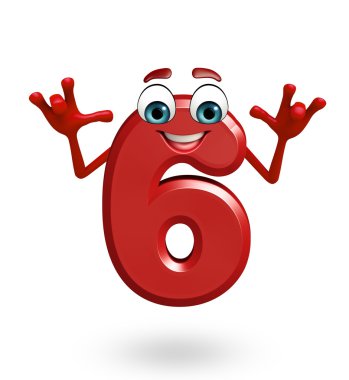 Altı basamaklı çizgi film karakteri