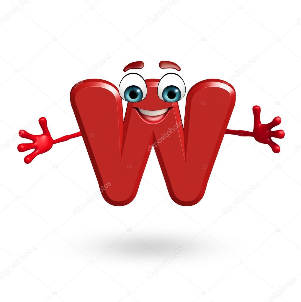 W cartoon clearance