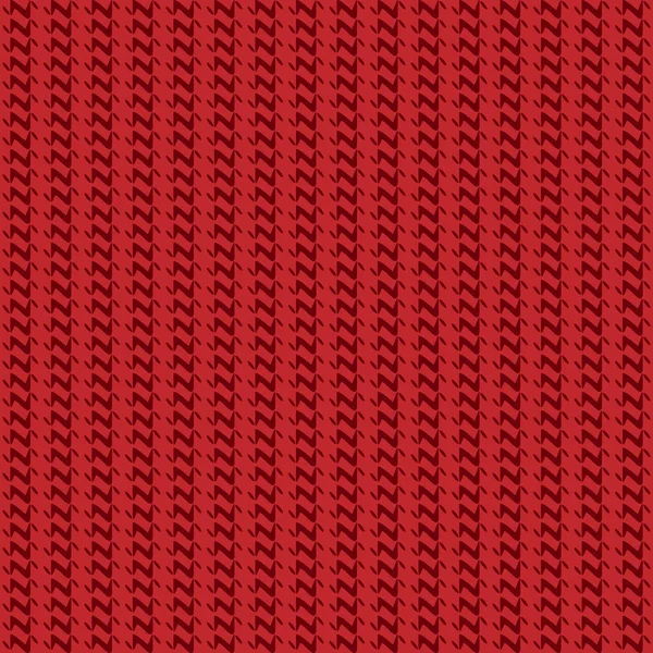 Červený pletený vzor. — Stockový vektor