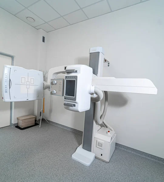 Röntgenanlage Büro Des Krankenhauses Moderner Röntgen Selektiver Fokus Nahaufnahme — Stockfoto