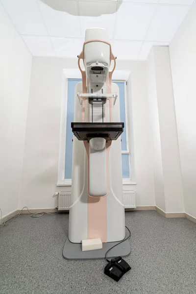 Ray Mammography Medical Equipment Woman Health Modern Clinic Breast Examination — Stock Photo, Image