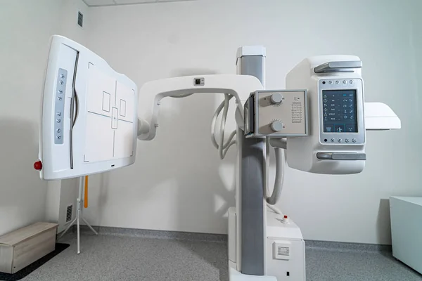 Röntgenanlage Büro Des Krankenhauses Ein Moderner Apparat Moderner Röntgen Selektiver — Stockfoto
