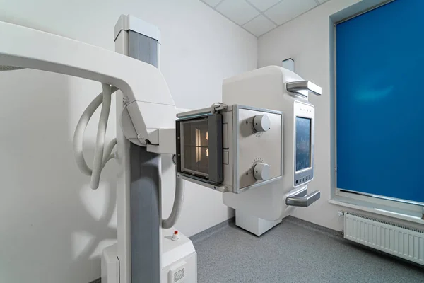 Röntgengerät Krankenhaus Ausrüstung Für Röntgen Modernen Kliniken Moderne Maschine Ärzte — Stockfoto