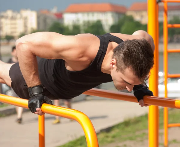 Gran entrenamiento callejero . — Foto de Stock