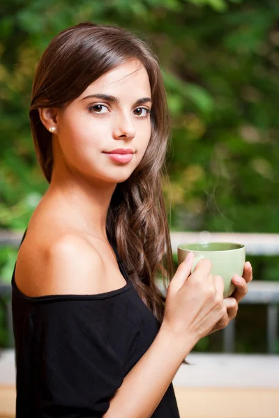 Warme drank. — Stockfoto