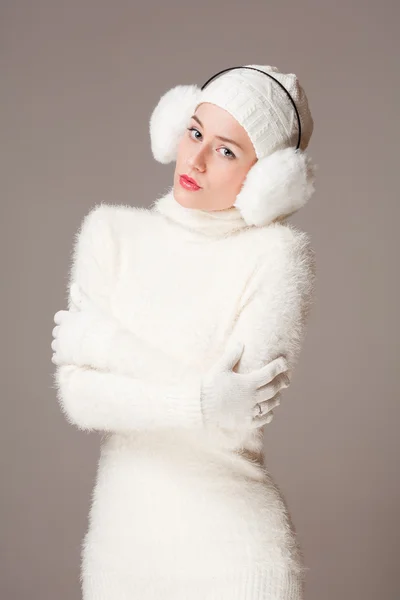 Winter fashion. — Stock Photo, Image