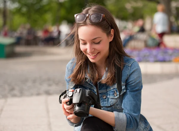 Fotografie plezier. — Stockfoto