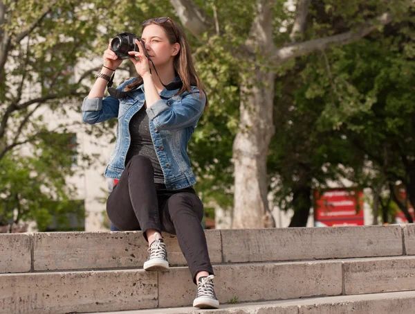 Nemen van herinneringen. — Stockfoto