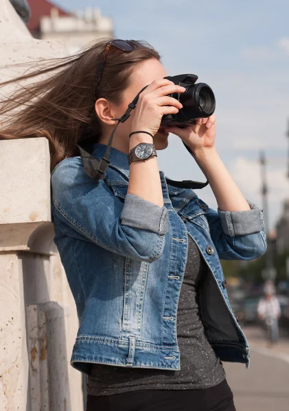 Nemen van herinneringen. — Stockfoto