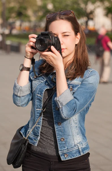 Nemen van herinneringen. — Stockfoto