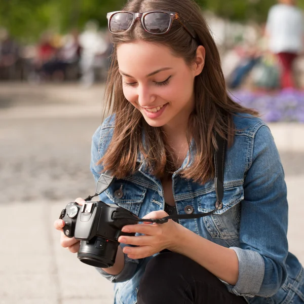 Nemen van herinneringen. — Stockfoto