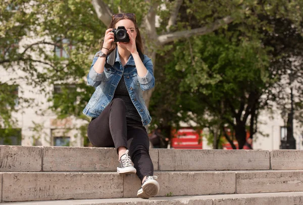 Diversão de fotografia . — Fotografia de Stock