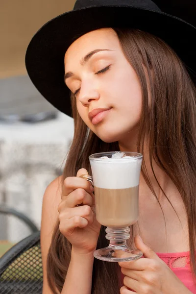 Einkehr zur Erfrischung. Stockbild