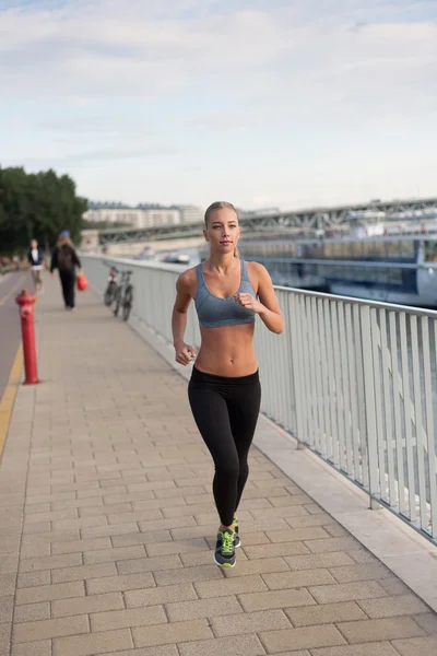 Fit, happy, healthy. — Stock Photo, Image