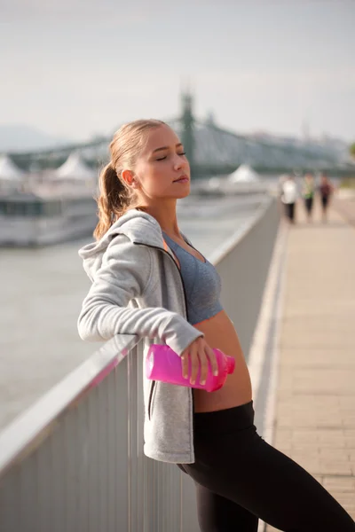 Allenamento urbano . — Foto Stock