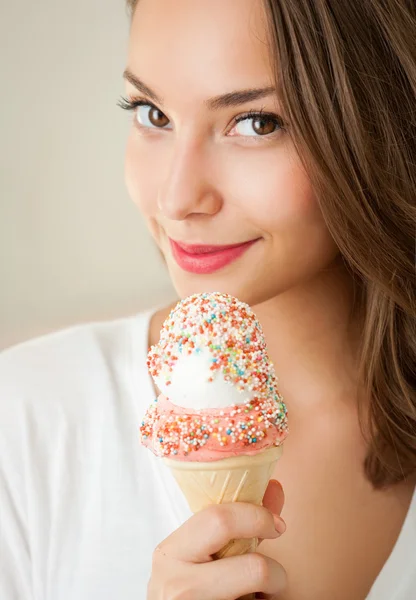 Eis-Cutie. — Stockfoto