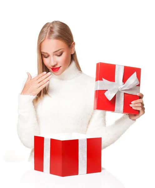 Gift box fun. — Stock Photo, Image