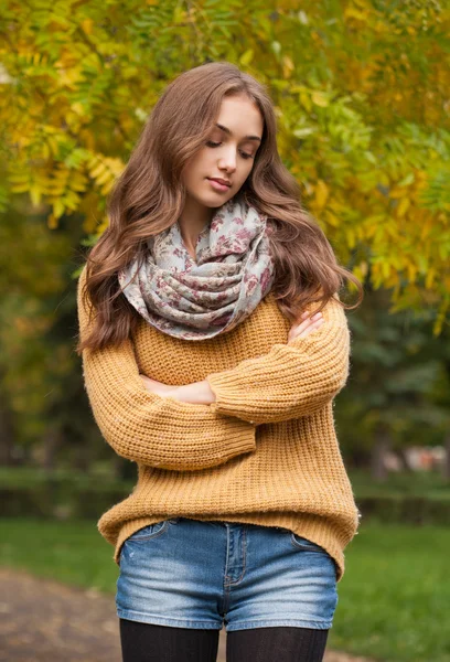 Belleza de moda de otoño . —  Fotos de Stock