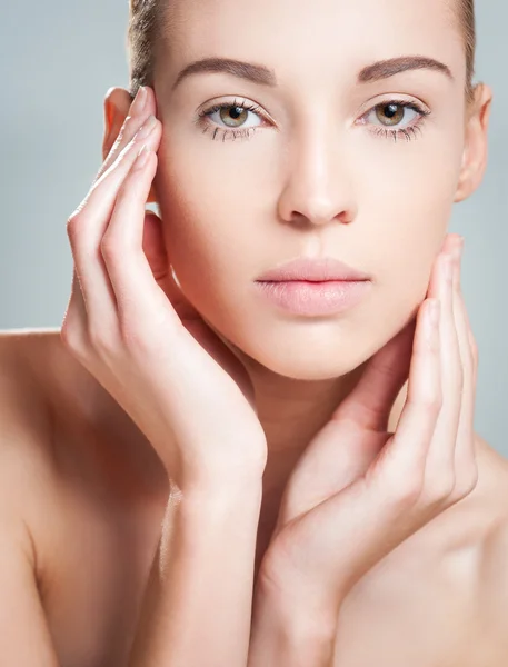 Retrato de beleza de maquiagem . — Fotografia de Stock