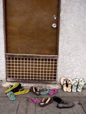 Terlik ve sandalet bir kapınızın çeşitleri