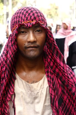 Aktörler ve karakter canlandırma İsa'nın Çilesi tutku.