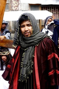 Aktörler ve karakter canlandırma İsa'nın Çilesi tutku.