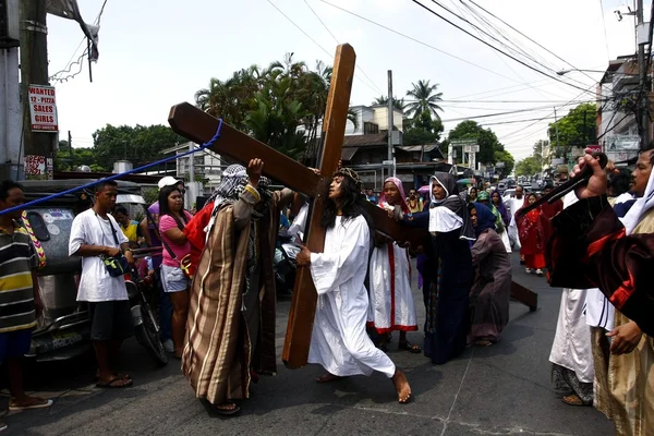 Re-enactment van de passie van Christus — Stockfoto