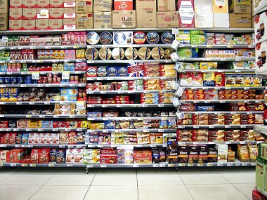 Çok çeşitli bisküvi ve kurabiyeler