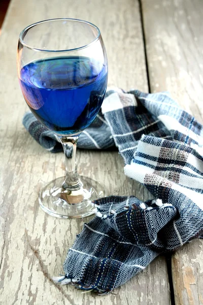 Colorful Drink in a goblet — Stock Photo, Image