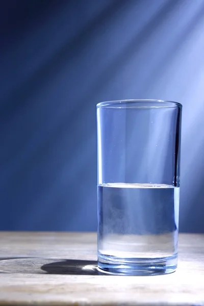 Glass of cold water — Stock Photo, Image