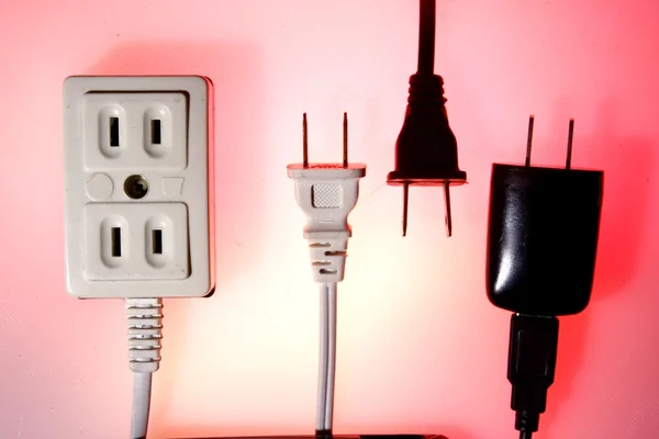 Presa elettrica e prese elettriche — Foto Stock