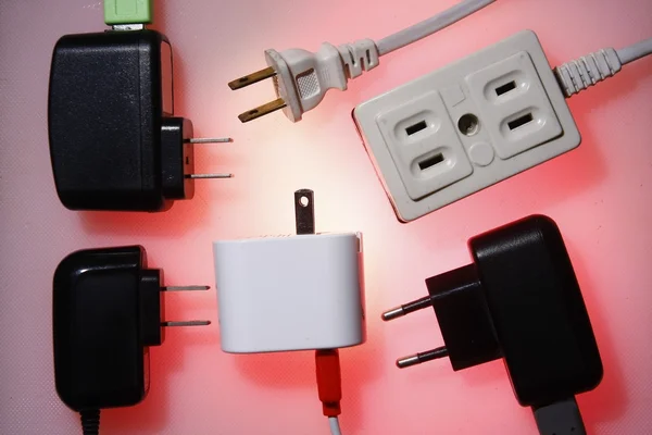 Presa elettrica e prese elettriche — Foto Stock