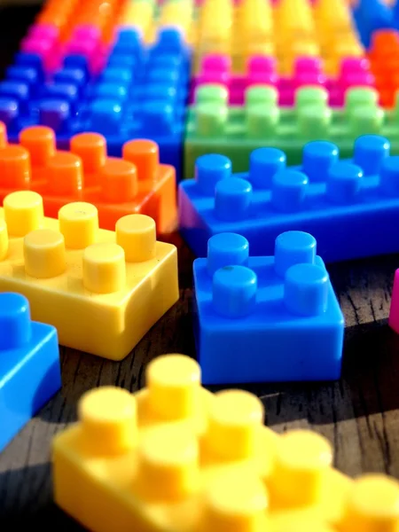 Colorful building blocks — Stock Photo, Image