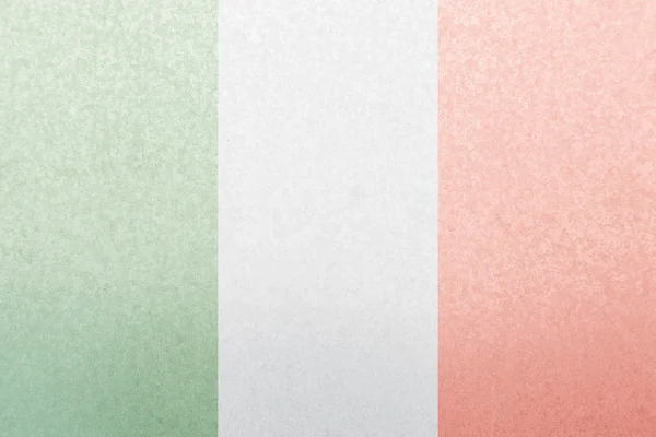 İtalya çelik bayrak — Stok fotoğraf