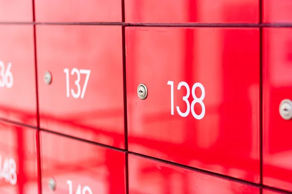 Locker voor postkantoor leden — Stockfoto