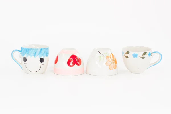 Ceramic cuties cup — Stock Photo, Image