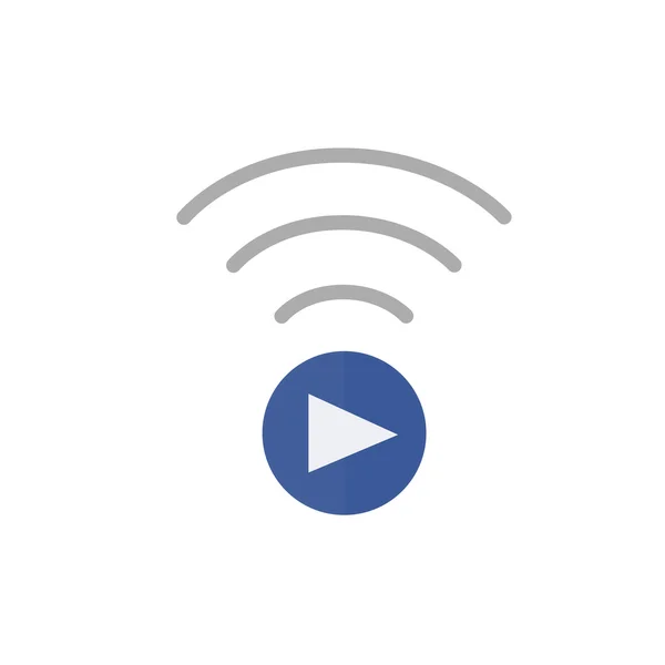 Live Streaming Icon — Stock Photo, Image