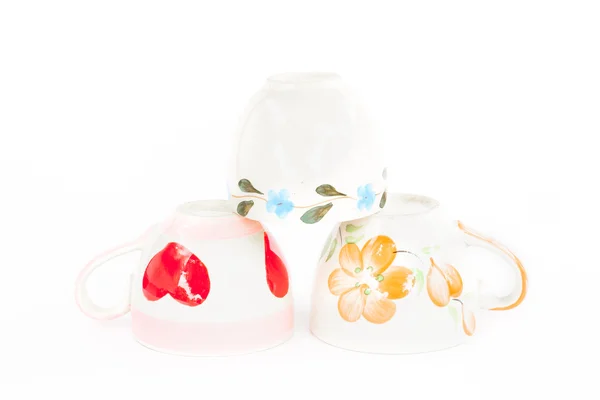 Ceramic cuties cup — Stock Photo, Image