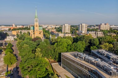 Polonya 'nın Lodz kenti - Archthedral Bazilikası.